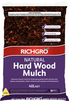 Richgro+40L+Hard+Wood+Mulch