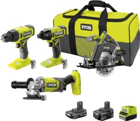 Ryobi+One%2B+18V+4+Pce+Kit