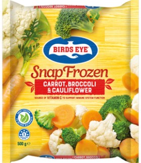 Birds+Eye+Snap+Frozen+Vegetables+500g+Selected+Varieties