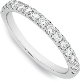 Alora+14ct+White+Gold+1%2F2+Carat+TW+Lab+Grown+Diamond+Band