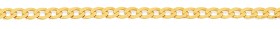 9ct-Gold-55cm-Solid-Open-Curb-Chain on sale