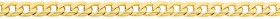 9ct-Gold-55cm-Solid-Curb-Chain on sale