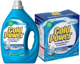 Cold-Power-Laundry-Liquid-2-Litre-Powder-2kg-or-Capsules-26-Pack-Selected-Varieties on sale