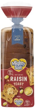 Mighty+Soft+Raisin+Toast+600g