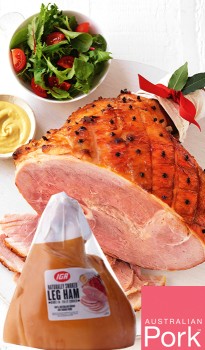 Australian-IGA-Half-Leg-Ham-Bone-In on sale