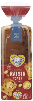 Mighty+Soft+Raisin+Toast+600g