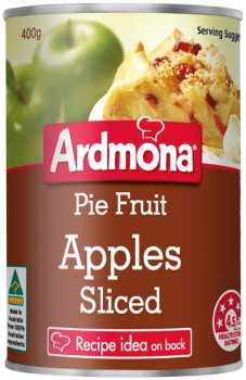 Ardmona+Pie+Fruit+Apple+Sliced+400g