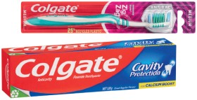 Colgate+Zig+Zag+or+Kids+Toothbrush+1+Pack%2C+Toothpaste+110-120g+or+Plax+Mouthwash+250mL+Selected+Varieties