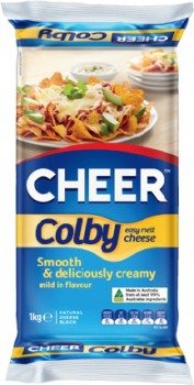 Cheer+Colby+or+Tasty+Cheese+Block+1kg