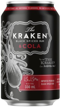 Kraken+Rum+5.5%25+Varieties+4+Pack