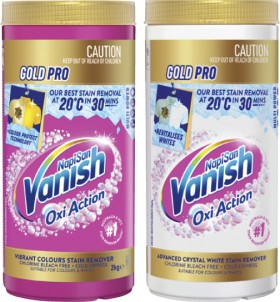 Vanish-Napisan-Oxi-Action-Gold-Pro-Stain-Remover-2kg on sale