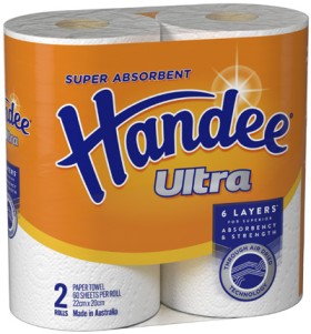 Handee-Ultra-Paper-Towel-2-Pack on sale