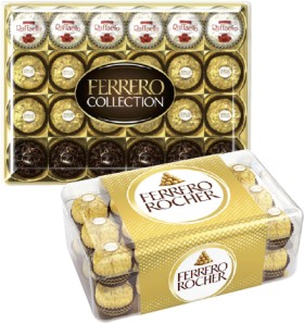 Ferrero+Rocher+30+Pack+375g+or+Collection+Gift+Box+24+Pack+269g