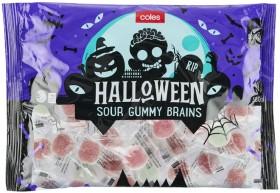 Coles+Halloween+Sour+Gummy+Brains+300g