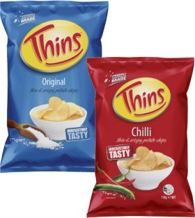 Thins+Potato+Chips+150g-175g