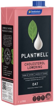 Plantwell+Cholesterol+Lowering+Oat+Milk+1+Litre