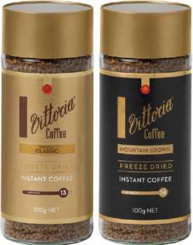 Vittoria-Freeze-Dried-Instant-Coffee-100g on sale