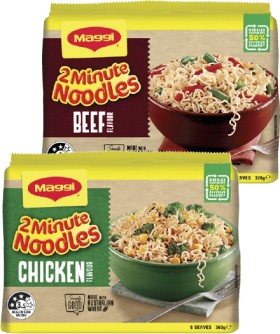 Maggi+2+Minute+Noodles+5+Pack+335g-380g