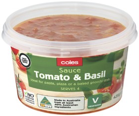 Coles+Pasta+Sauce+425g