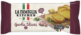 La-Famiglia-Garlic-Bread-Slices-270g on sale