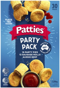 Patties-Party-Pack-30-Pack-125kg on sale