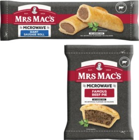 Mrs+Mac%26%23039%3Bs+Microwaveable+Sausage+Roll+or+Beef+Pie+175g