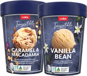 Coles+Irresistible+Ice+Cream+1+Litre