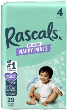 Rascals-Premium-Nappy-Pants-22-Pack-29-Pack on sale