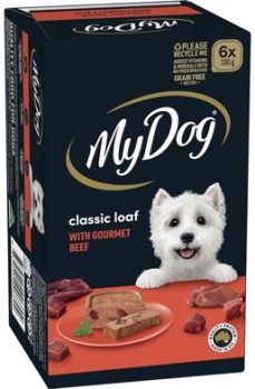 My-Dog-Dog-Food-6x100g on sale