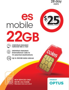 Coles+Mobile+%2425+Prepaid+SIM+Kit