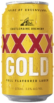 XXXX-Gold-Cans-8x375mL on sale