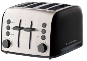 Russell+Hobbs+Brooklyn+4-Slice+Toaster+in+Black