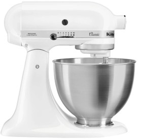 KitchenAid+Classic+Stand+Mixer+in+White