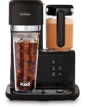 Sunbeam+Iced+and+Frappe+Coffee+Maker+in+Black