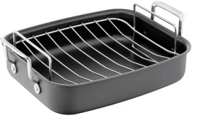 Jamie-Oliver-by-Tefal-Premium-Raoster-with-Rack-26x32cm-in-Black on sale