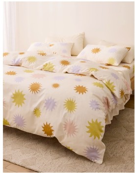 Sheet+Society+Eden+Cotton+Quilt+Cover+Set%5E+in+Soli+Print