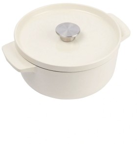 KitchenAid-Cast-Iron-Cookware-Almond-Cream on sale