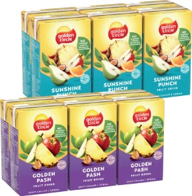 Golden-Circle-Fruit-Drink-6x250mL-Selected-Varieties on sale