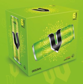 V+Energy+Drink+6x330mL+Selected+Varieties