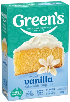 Greens-Baking-Mix-380470g-Selected-Varieties on sale