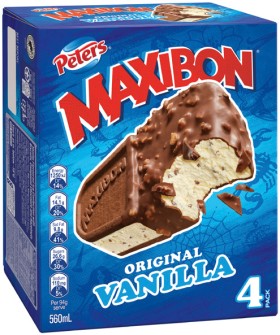 Peters-Maxibon-4-Pack-Selected-Varieties on sale