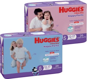 Huggies+Nappy+Pants+24%E2%80%9136+Pack+Selected+Varieties