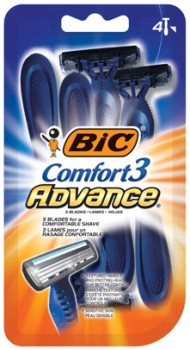 BIC-Comfort-3-Advance-Shavers-4-Pack on sale