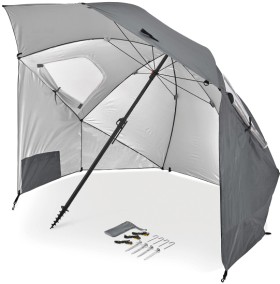 Sport-Brella-Premiere-Sun-Shelter-Grey-9-ft on sale