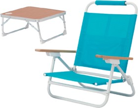 Life-Beach-Days-Beach-Chair-with-Table on sale