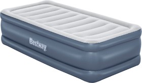 Bestway+Tritech+Single+Double+High+Air+Mattress+with+Pump