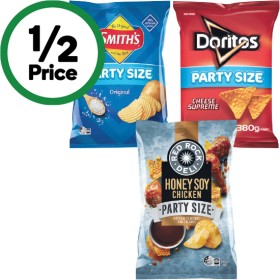 Doritos+Corn+Chips%2C+Smith%26rsquo%3Bs+Crinkle+Cut+Chips+380g+or+Red+Rock+Deli+Chips+290g