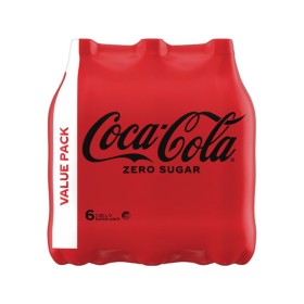 Coca-Cola+Classic+or+Zero+Soft+Drink+Varieties+6+x+1.25+Litre