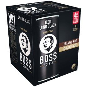 Boss-Coffee-Iced-4-x-237ml on sale