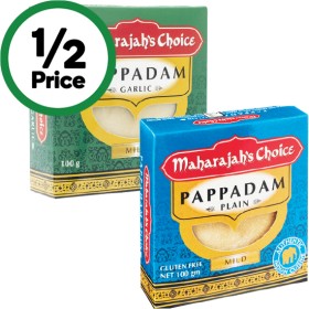 Maharajahs-Choice-Pappadam-100g on sale